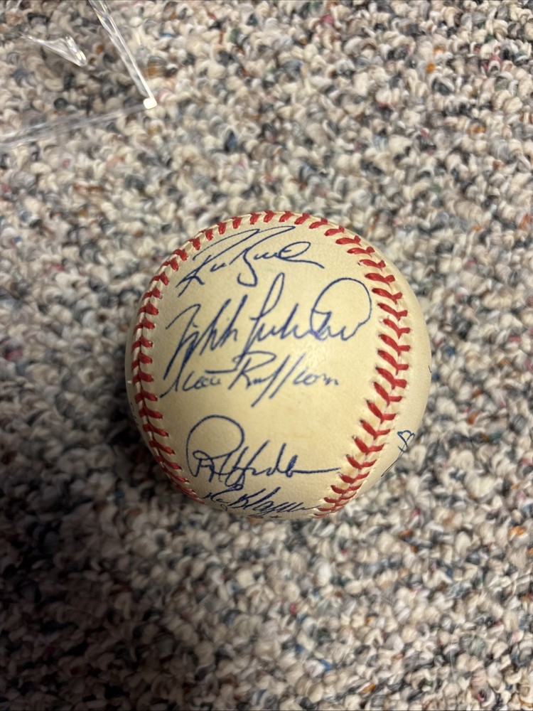 Eric Plantenberg Autographed Baseball & Case,Cottier,++