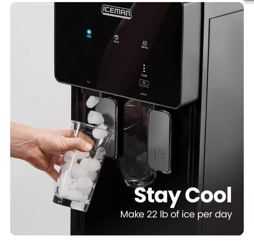 Bottom-Loading Water Dispenser & Ice Maker