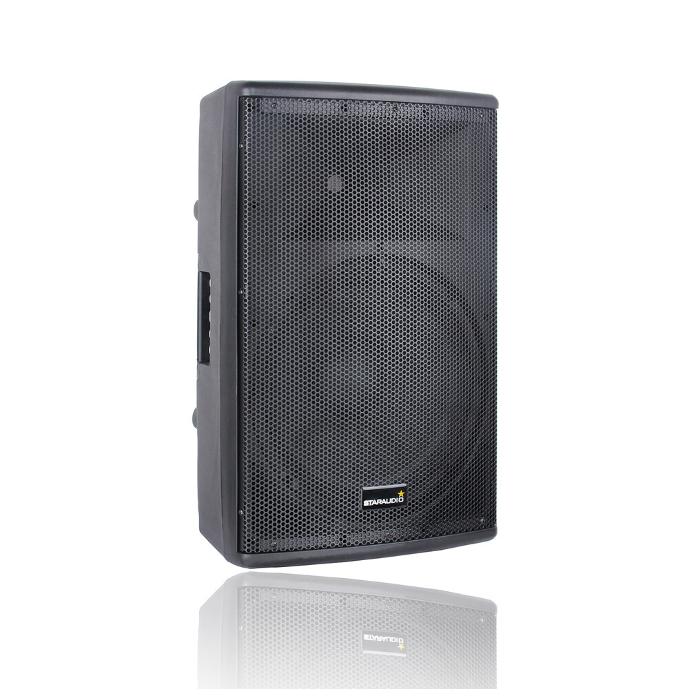 15" 2-Way 4000W Active Powered Speaker Bluetooth PA Stage Audio Speaker System