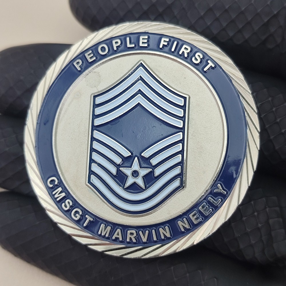 USAF CMSGT MARVIN NEELY Challenge Coin