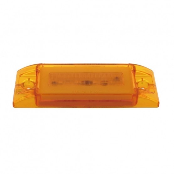 United Pacific 36976 16 LED "GLO" Rectangular Clearance/Marker Light - Amber