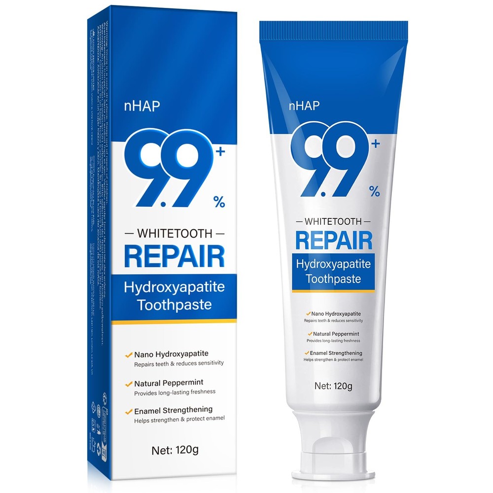 9.9% Hydroxyapatite Toothpaste Nano Hydroxyapatite Toothpaste Protects Enamel...