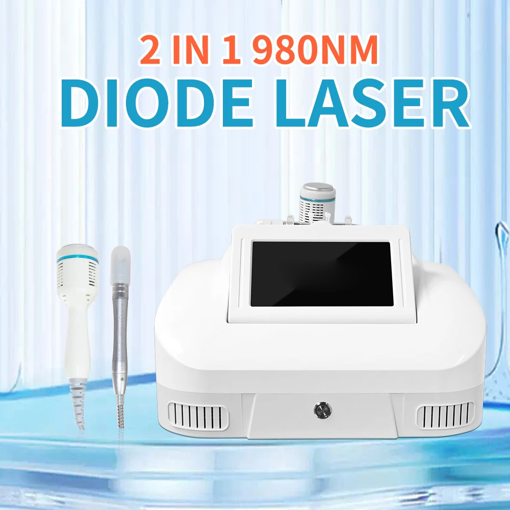 二极管激光 980 纳米血管血液去除蜘蛛静脉物理治疗机-