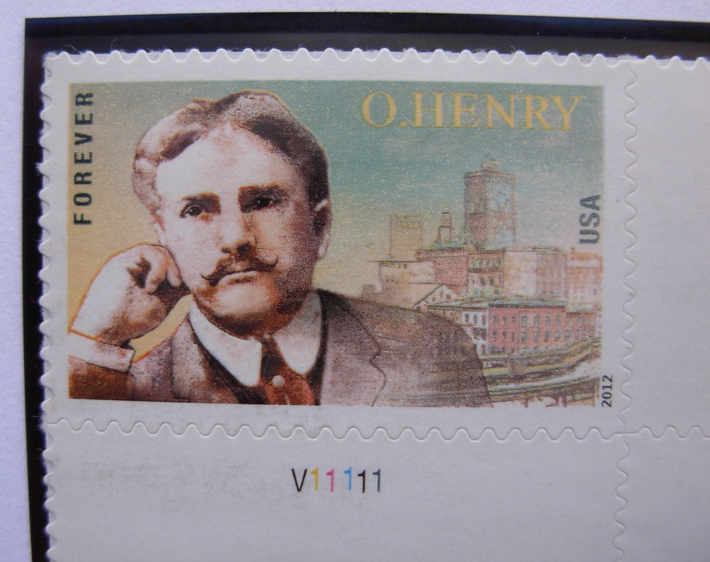 4705 O. Henry 2012 Mint NH Cross Gutter Block