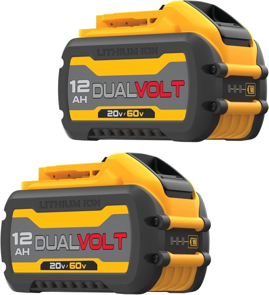 2 Pack DCB609 For DEWALT FLEXVOLT 20V/60V 12Ah MAX Li-Ion Battery DCB204 DCB609