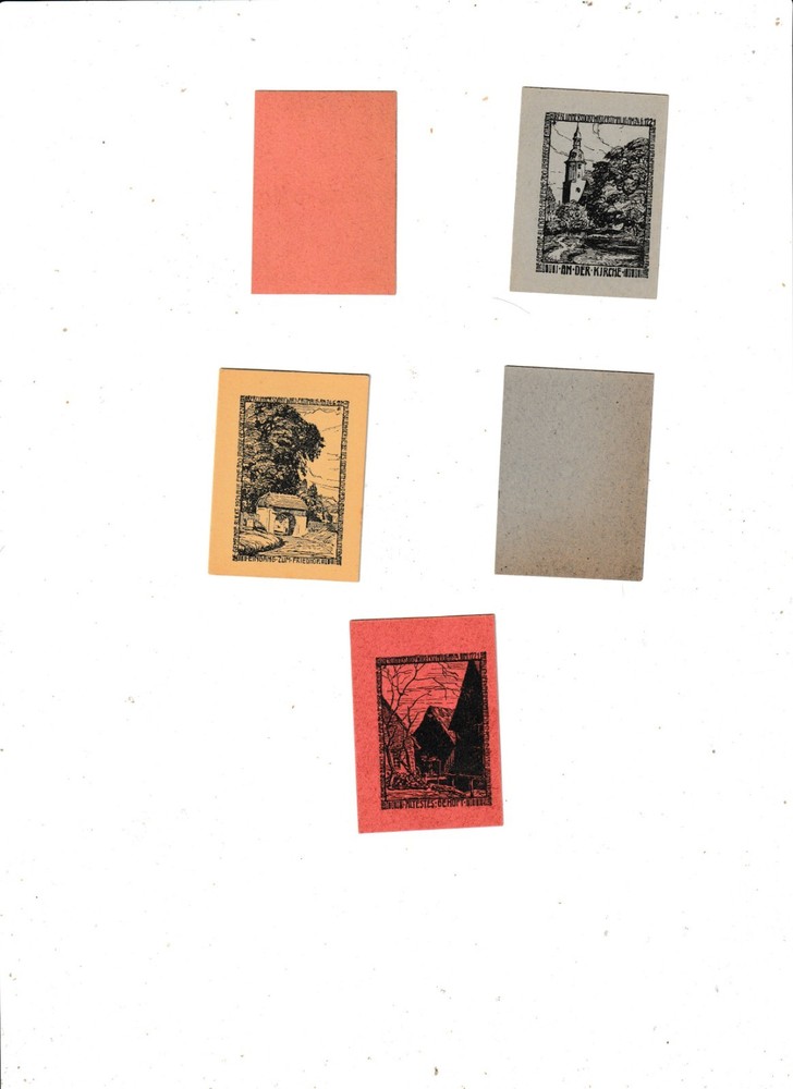OBERCUNNERSDORF 5 NOTES 1919