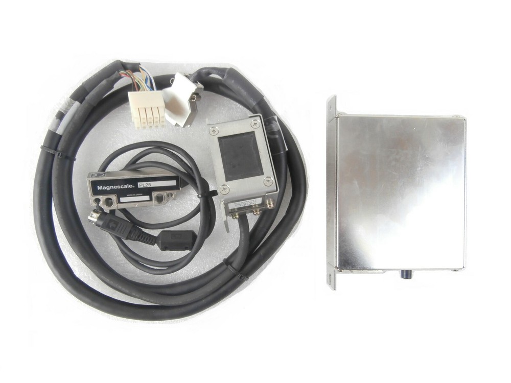 Magnescale MJ100 Interpolator Unit Set with Sensor Head PL25 and SDP-H-4 Working