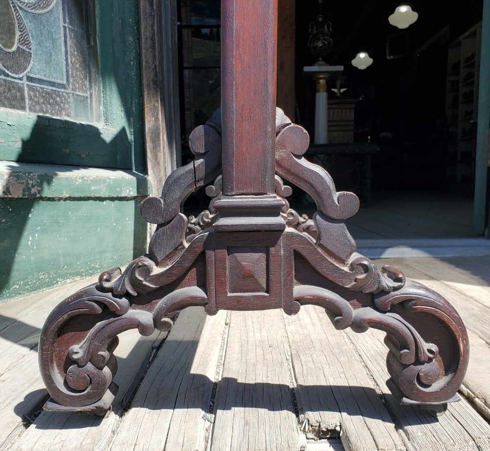 VICTORIAN ROCOCO ROSEWOOD FIRE SCREEN