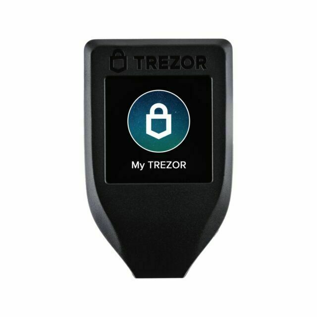 Trezor Model T Cryptocurrency Hardware Wallet
