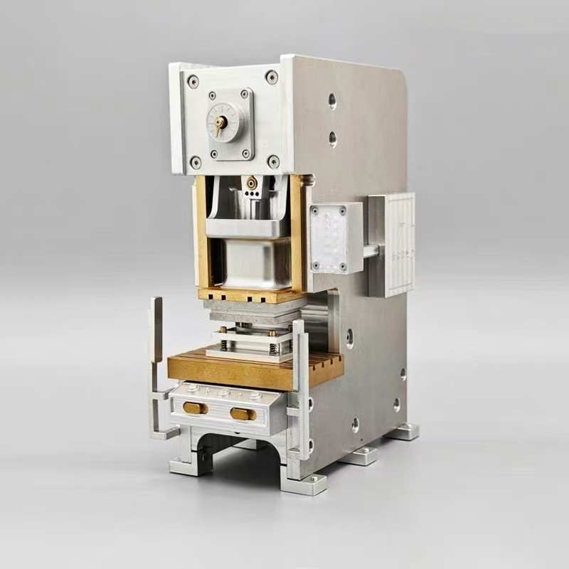 Mini Dynamic Punching Machine Stamping Machine Diecast HomeCollection Model Gift