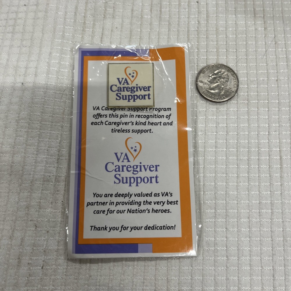 NEW VA Caregiver Support Program Pin Brooch