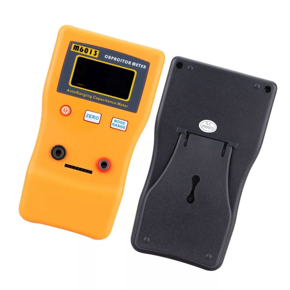 Portable M6013 Capacitor Meter Auto Rang Measuring Capacitance Tester Tool