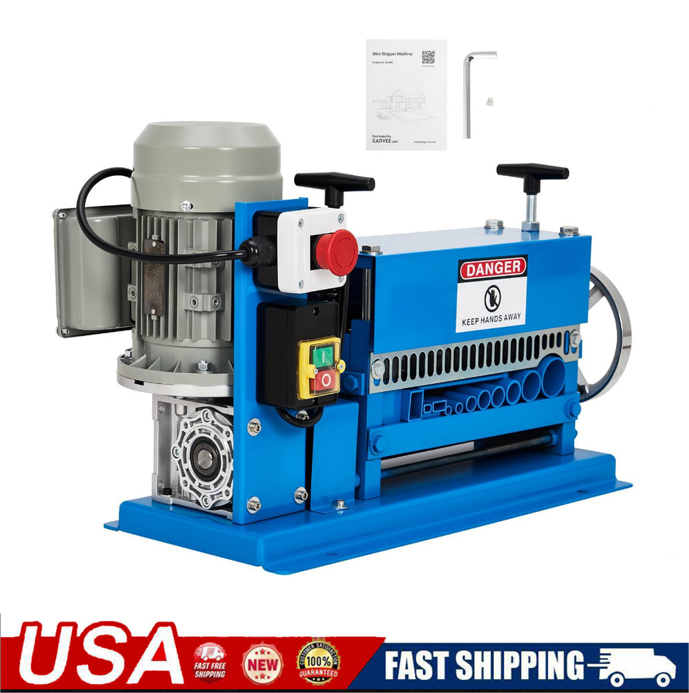 🔝Wire Stripper Machine 0.06" - 1.5" Automatic Wire Stripper w/88 Feet/Minute 37