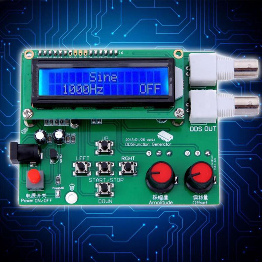 For DDS Function Signal Generator Module Sine Square Sawtooth Triangle Wave US