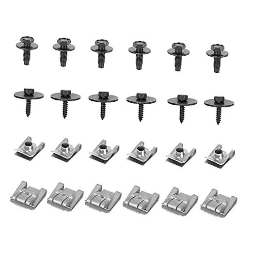 Engine Undertray Clips Screws Under Cover Splash Rivets for Benz E Class W211