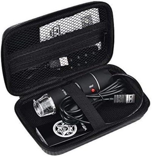 Elegant Waterproof USB Microscope Carrying Case – Compact & Stylish Design