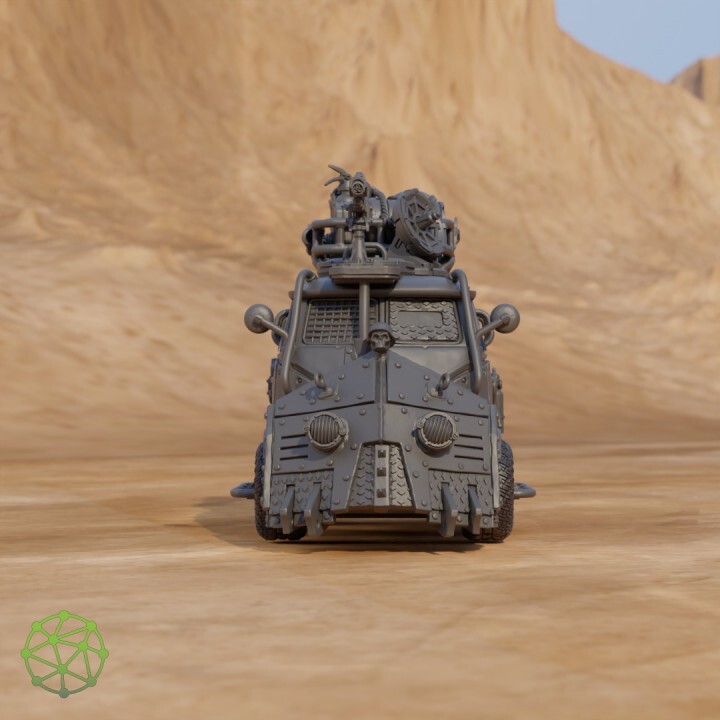 Armored Van | Post Apocalyptic | Car Wars | Gaslands | Scale Mini