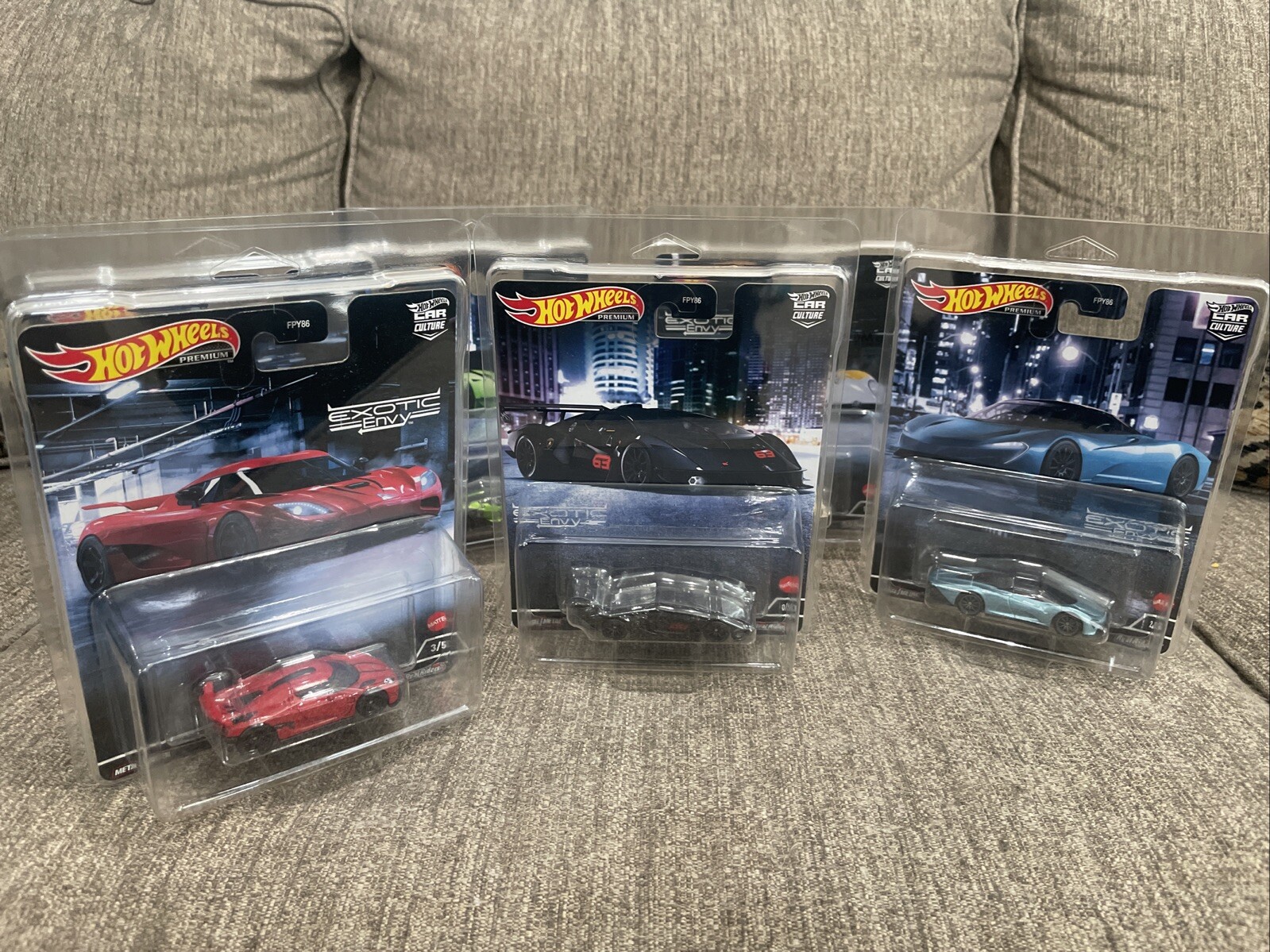 60 Qty  Blister Protector Case  for Hot Wheels Premium Line