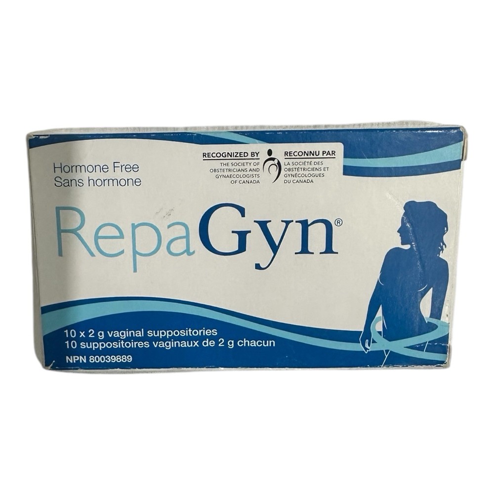 Repagyn Suppositories 10 Pack Sealed in Box