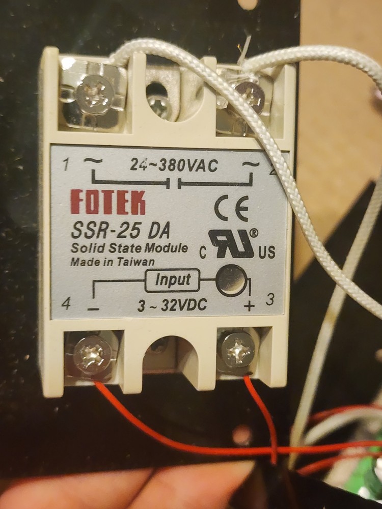 DIGITAL CONTROL HEAT TRANSFER PRINTER TEMPERATURE (UNIT ONLY) 4-PIN CONNECTOR