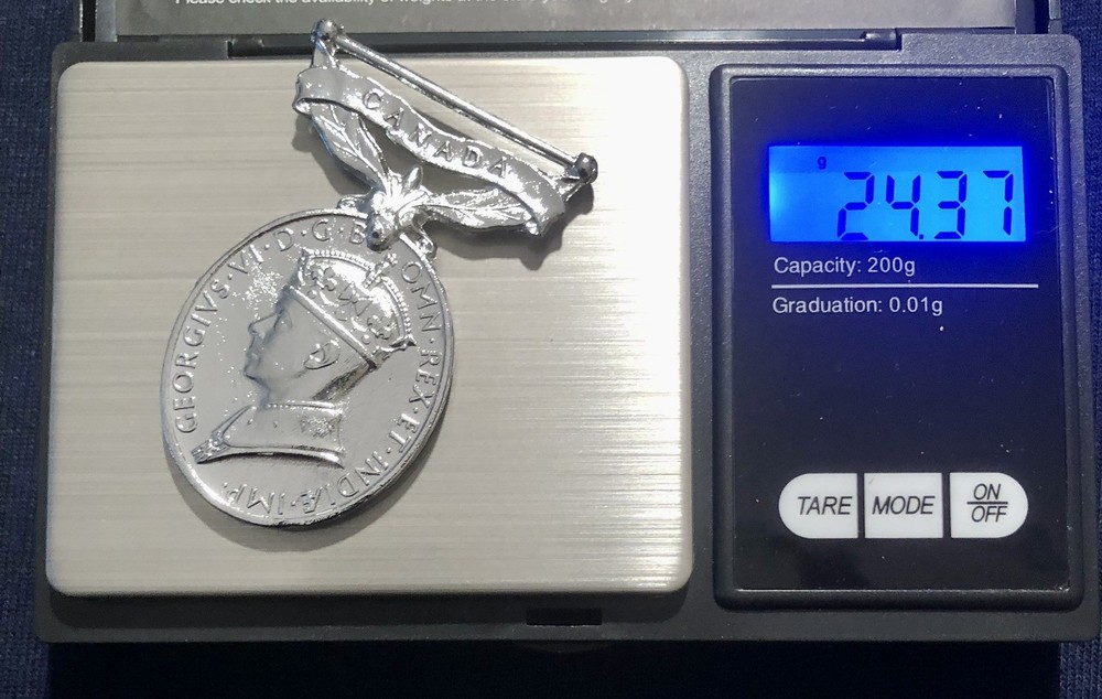 WW2 Canada Efficiency Medal