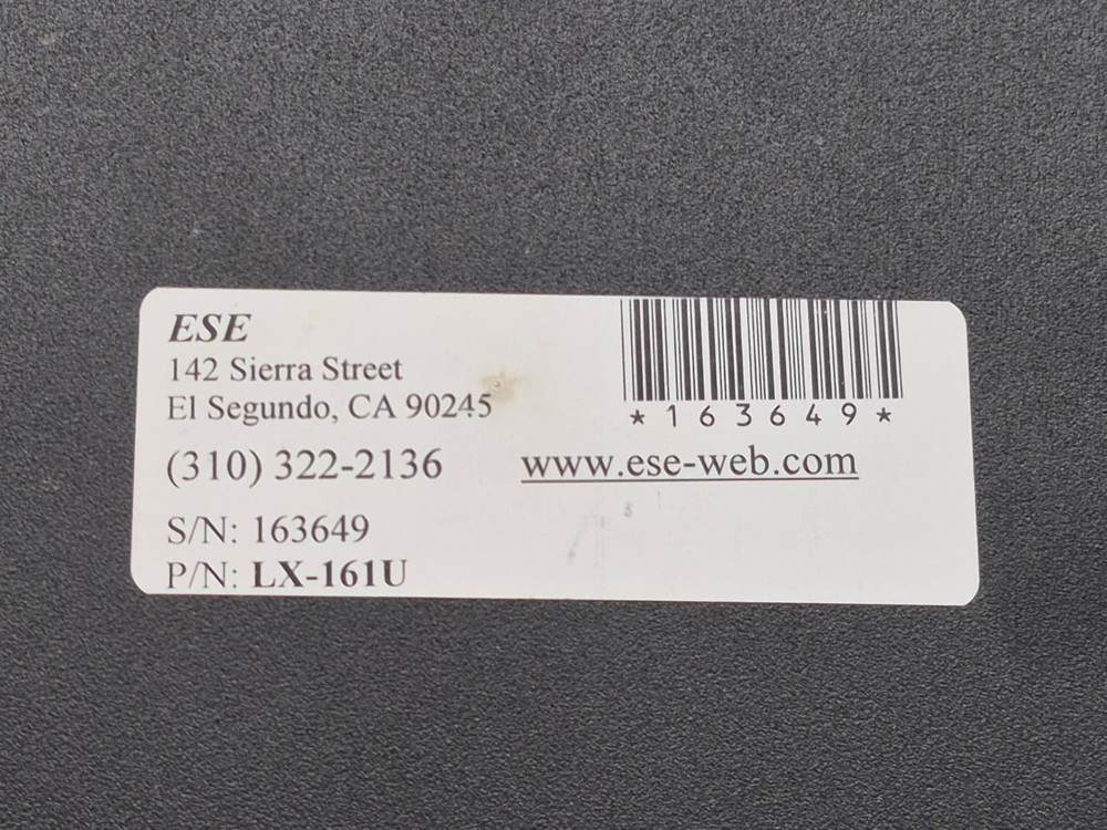 ESE LX-161U Timecode Reader/Display