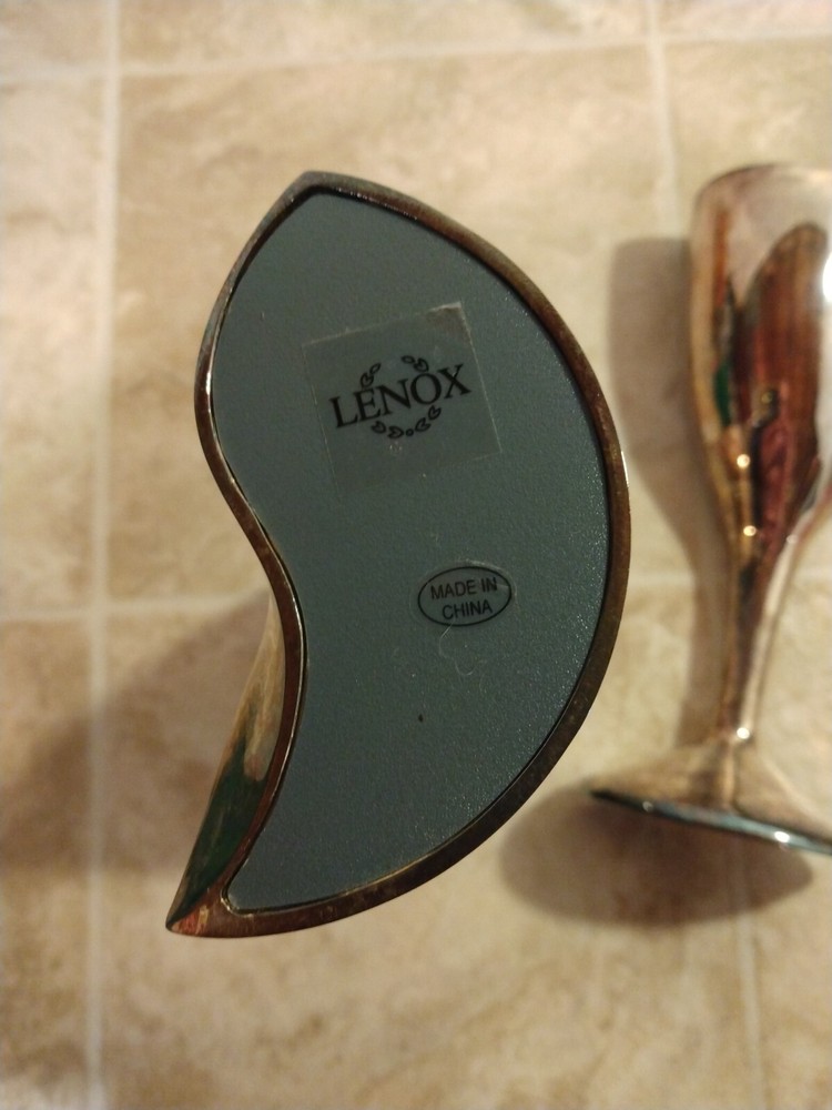 Silver Plated Wedding/Anniversary Goblets Heart-shaped