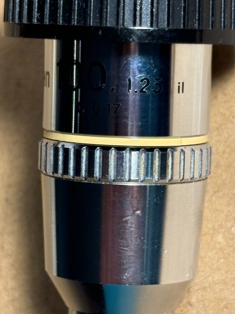 Nikon Microscope ObjectiveE Plan 100x/1.25/0.017