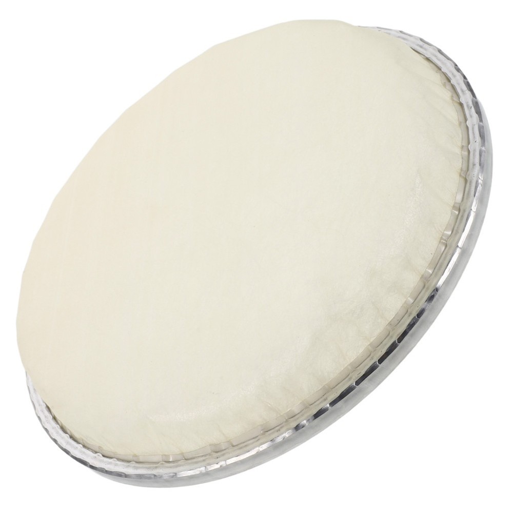 African Hand Drum Head 8 Inch - Percussion Replacement Djembe Drum Head Skin -