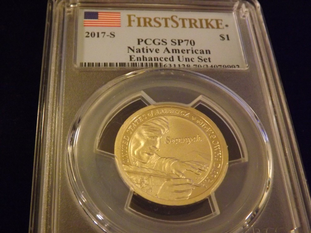 2017-S    $1   Native American      First Strike          PCGS SP 70