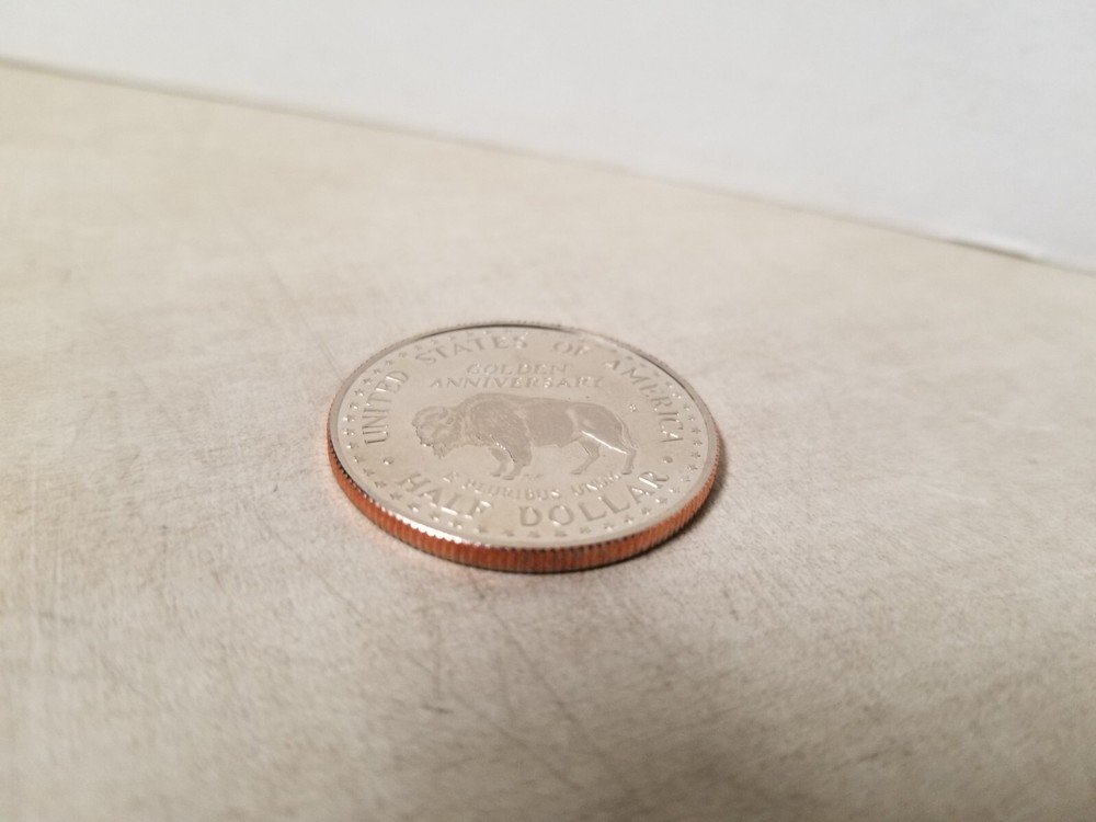 Liberty Mount Rushmore 1991 Half Dollar Coin