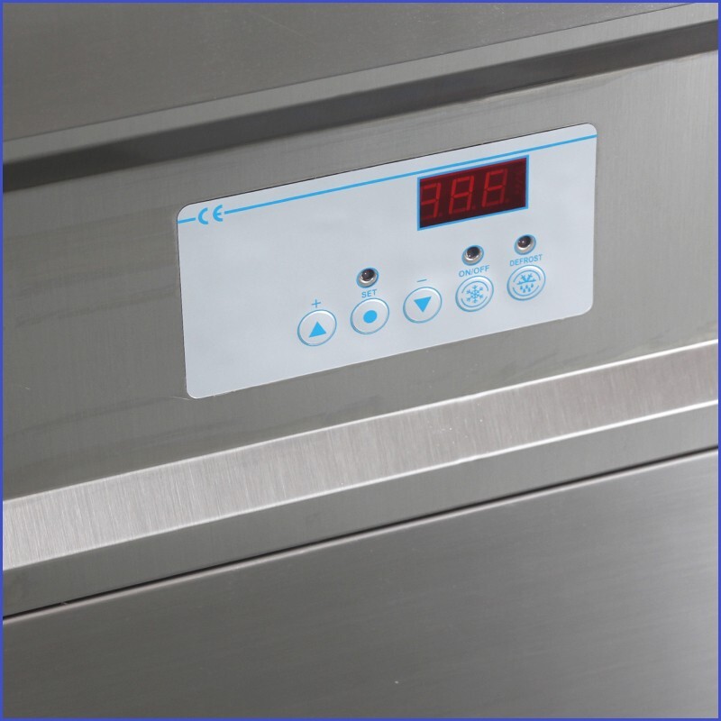 Kolice Commercial long square pan fried ice cream machine, ETL certificate