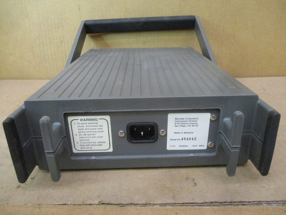Wavetek FG2A Function Generator 117V 50/60Hz 15VA Max. 53167HI