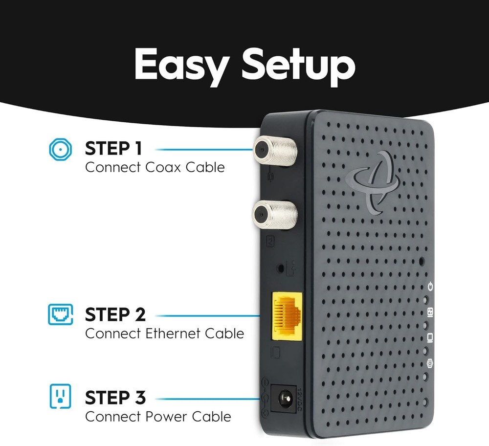 MoCA 2.5 Network Adapter 2-Pack - Up to 1 Gbps