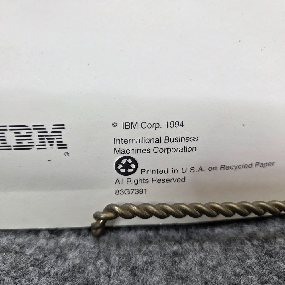 PC DOS 6.3, IBM User's Guide & Installation Guide Vintage 90s