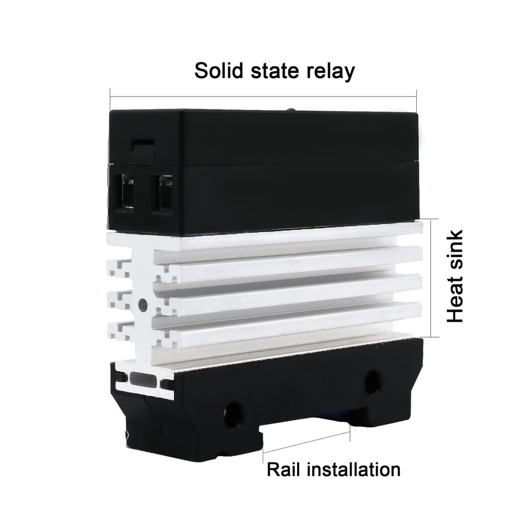 SSR40DD 40A DCDC Solid State Relay Radiator Input 332V Output 375V