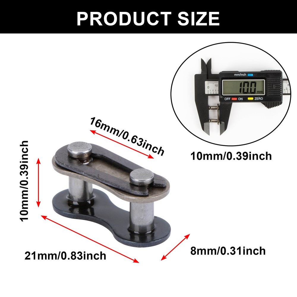 Bike Chain Master Link Single Speed Bicycle Missing Link Connector