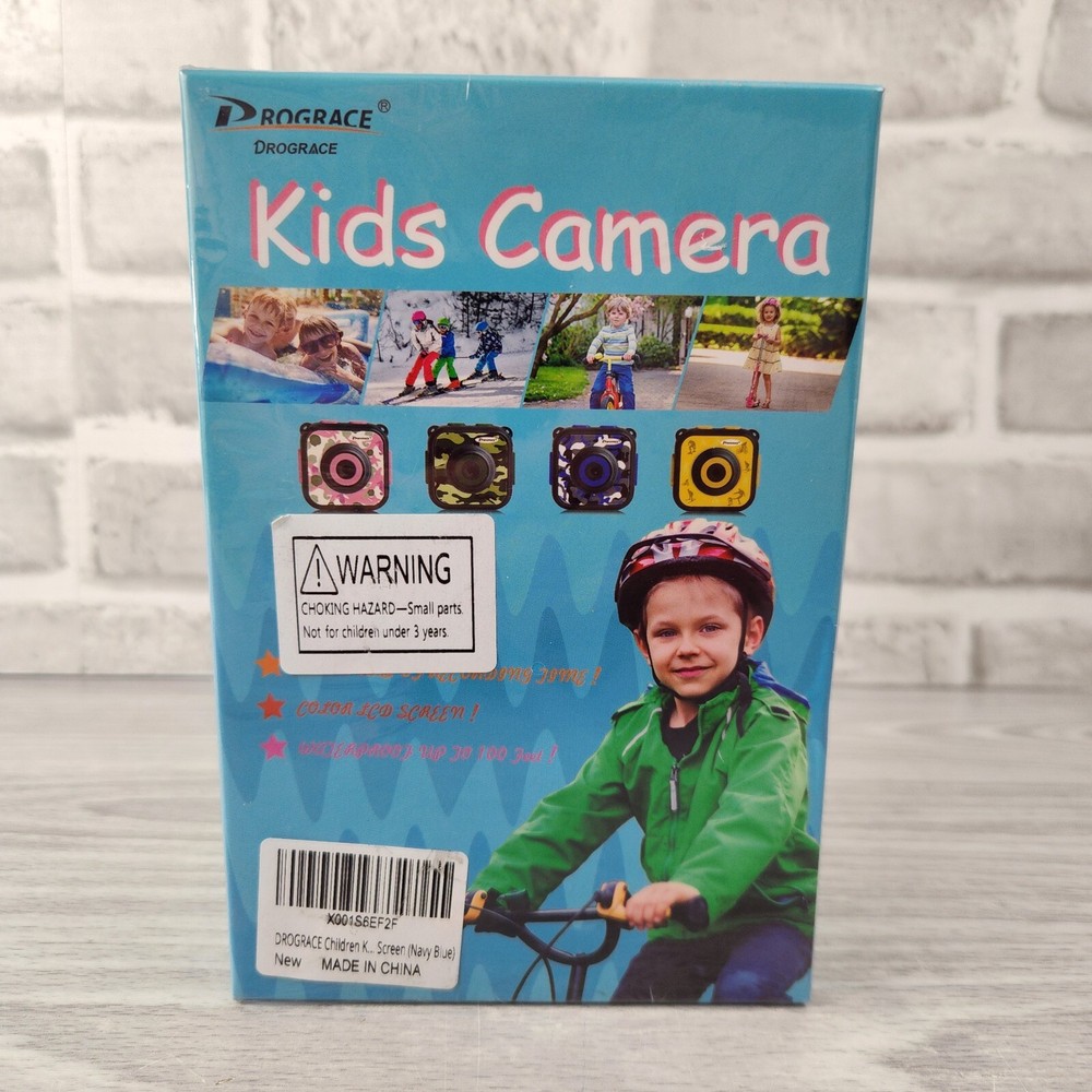 Prograce Kids Camera Color Navy