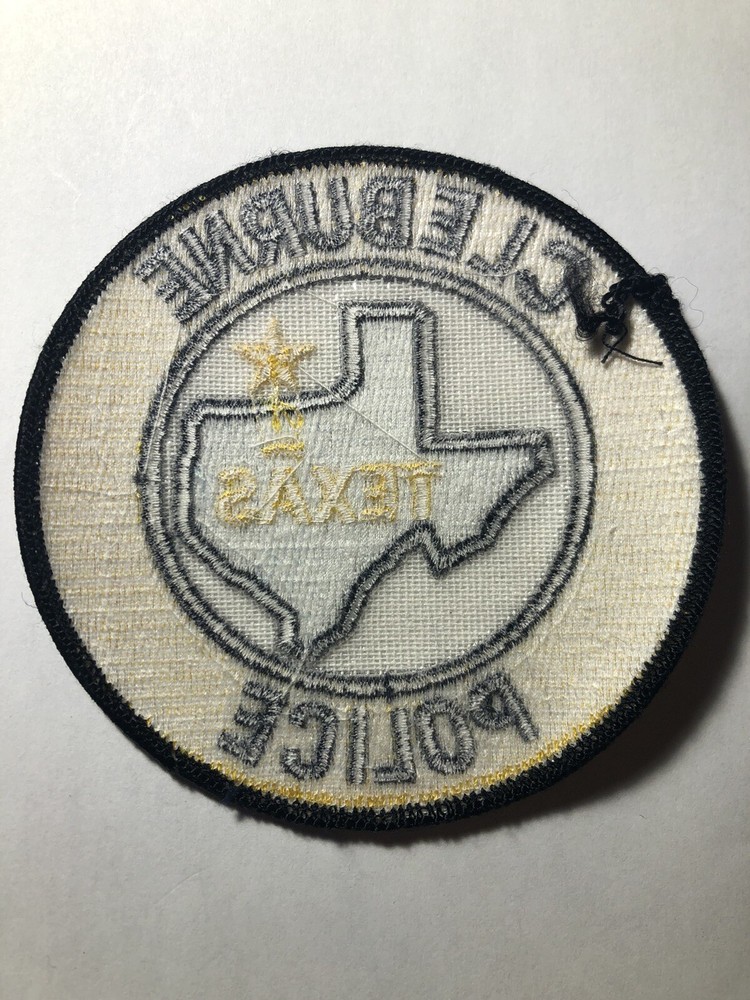 Cleburne Texas Police Patch