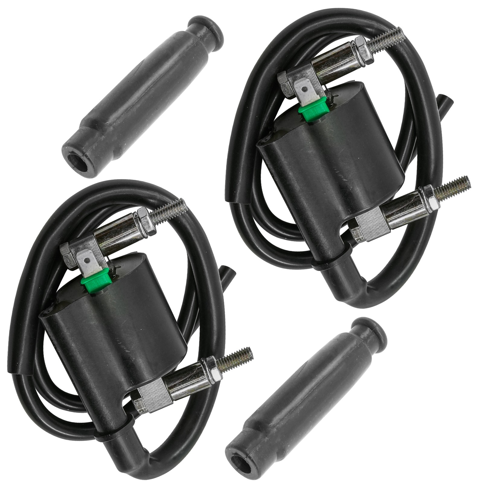 Ignition Coil w/Spark Plug Cap For Kawasaki Brute Force 750 KVF750 4x4 2008-2023