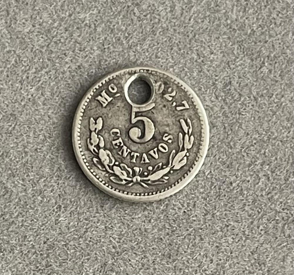 1890 5 Centavos - Mexico