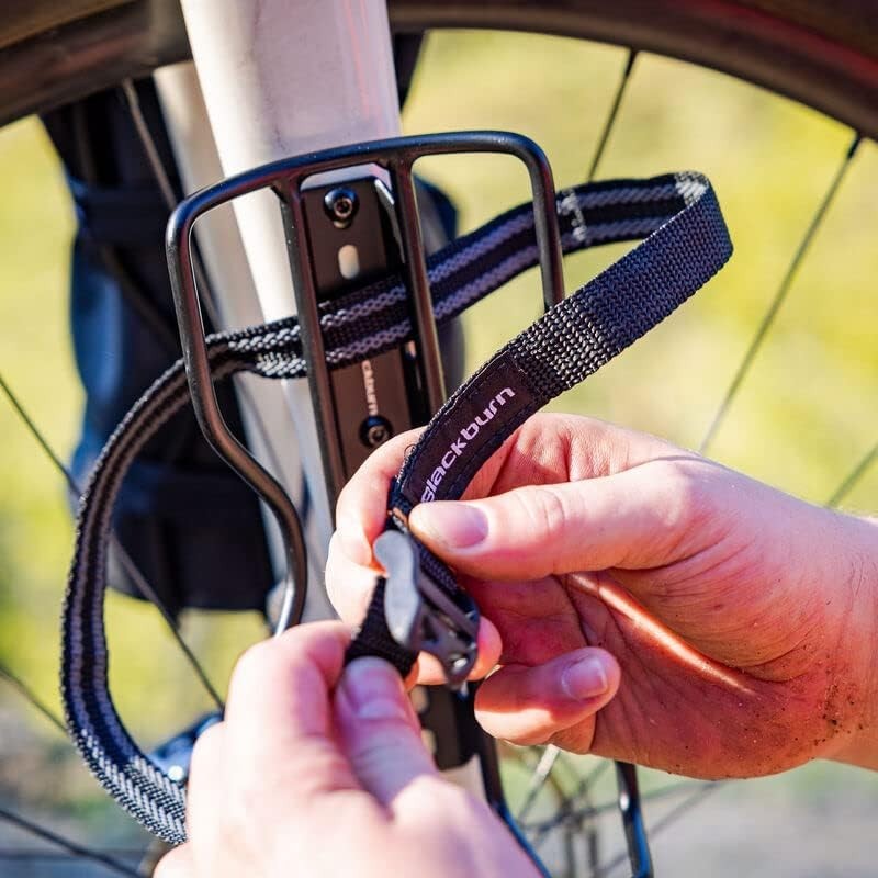 Versatile Blackburn Water Bottle Cage with Three Mounting Options for Cyclists
