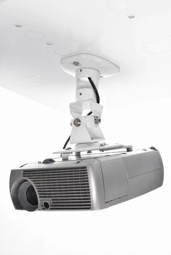 Amer Mounts AMRDCP100KIT Universal 2'x2' Drop Ceiling Projector Mounting Kit WHT