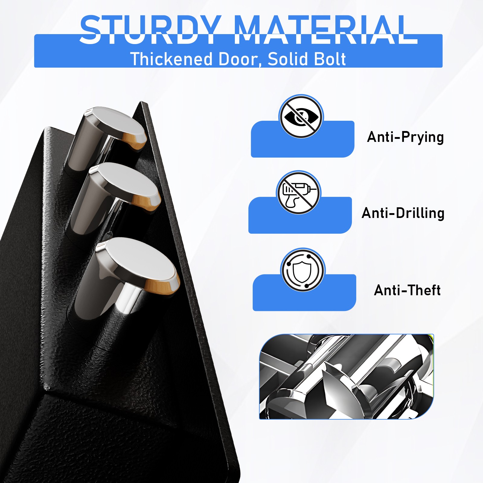 6.0 Cub Digital Extra Large Safe with Slide Drawer for Jewelry Cash Pistol