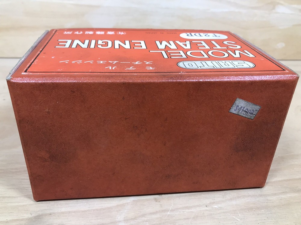 Saito Model Steam Engine T2DR Empty Box Only In Good Condition