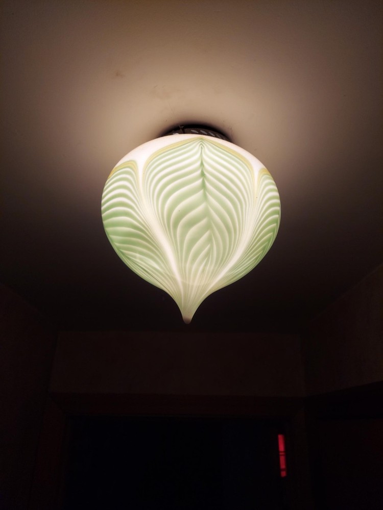 Rejuvenation's Tobacco Leaf Light Globe