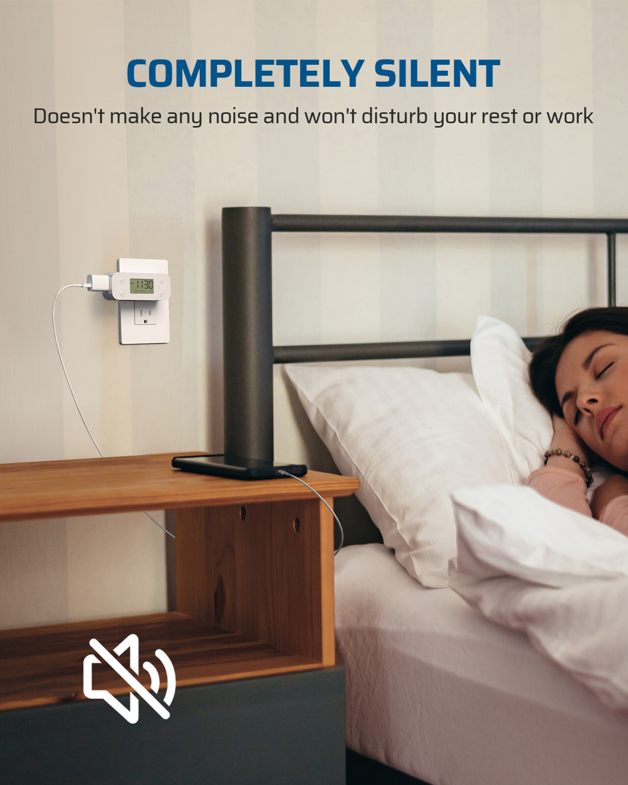 DEWENWILS 2 Pack Digital Timer Outlet 24H Programmable Digital Outlet Timer