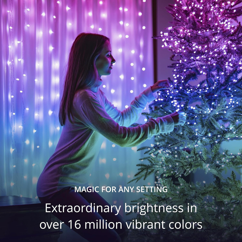 Strings 600 LED RGB, LED Light String, Smart Multicolor LED Lights, Christmas Li