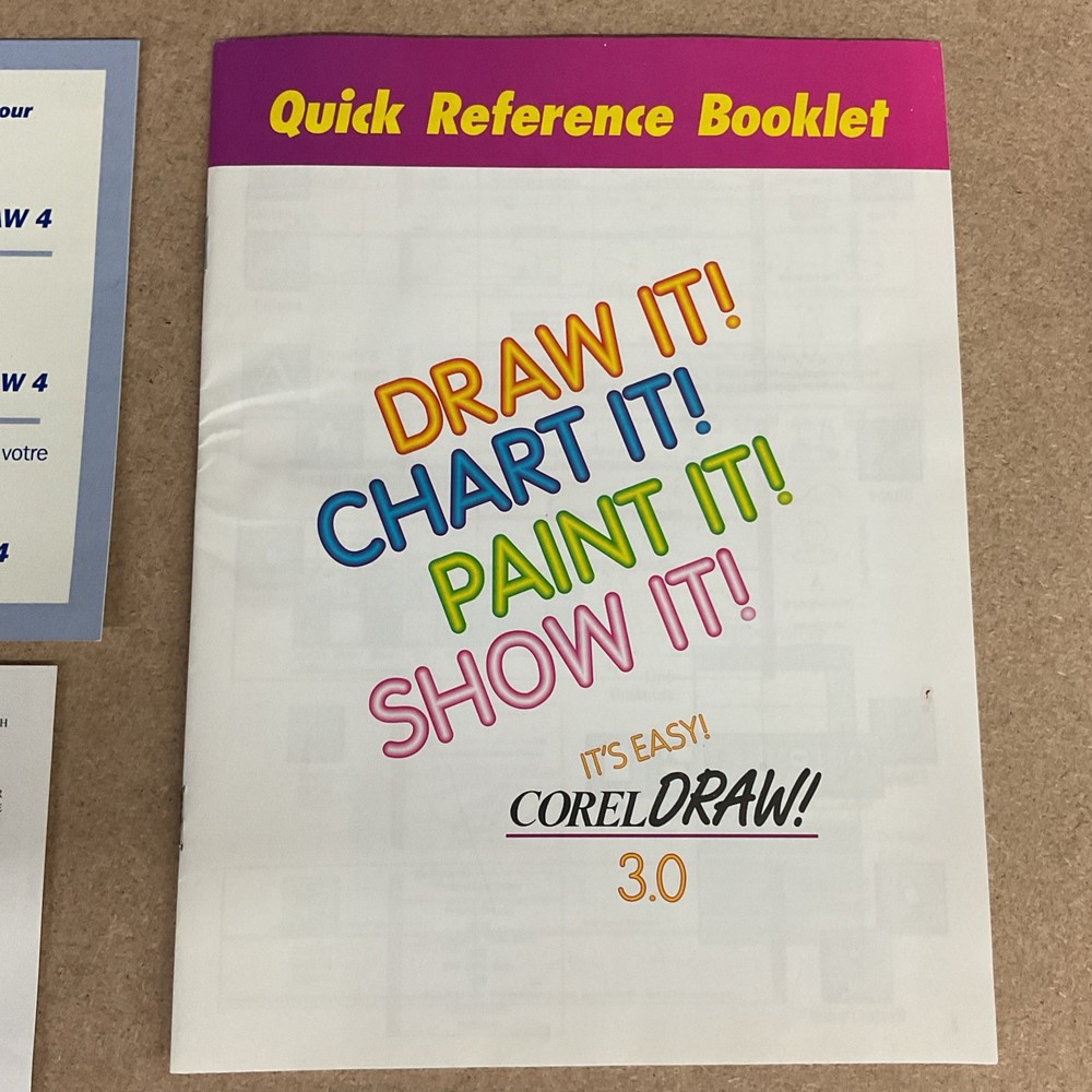 Corel Draw! 3.0 CD-ROM Windows 3.1