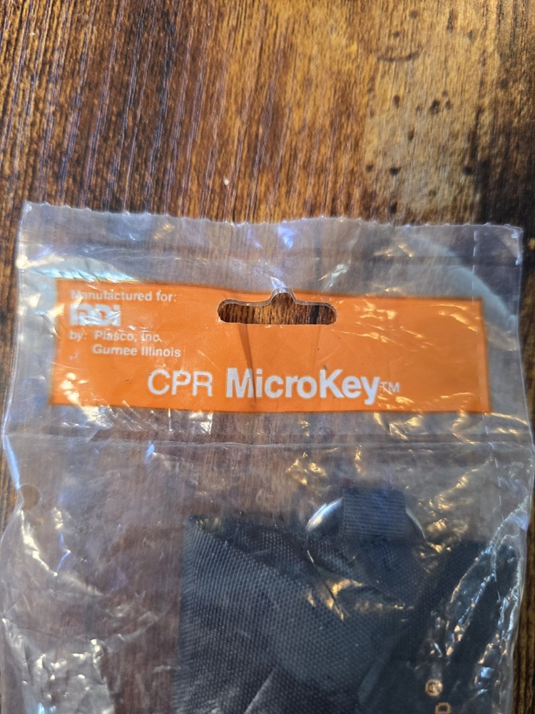 Vintage CPR MicroKey CPR Microshield MDI Safety